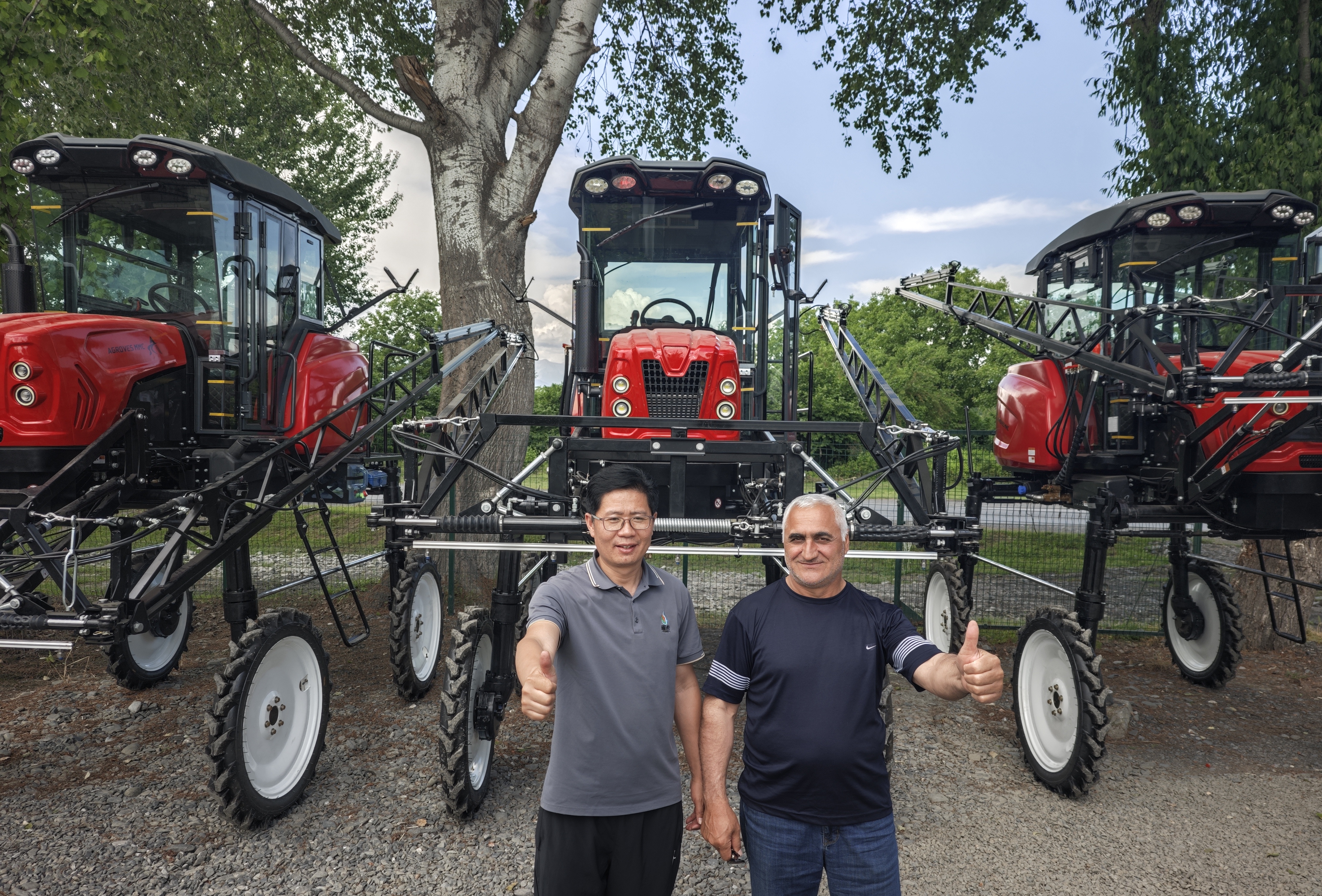 YUHE BOOM SPRAYER FOR FOREIGN MARKET
