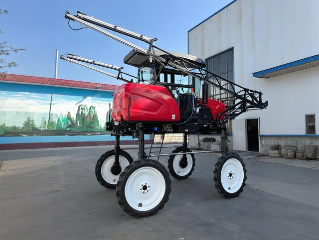 Customized agricultural sprayer with air conditioning